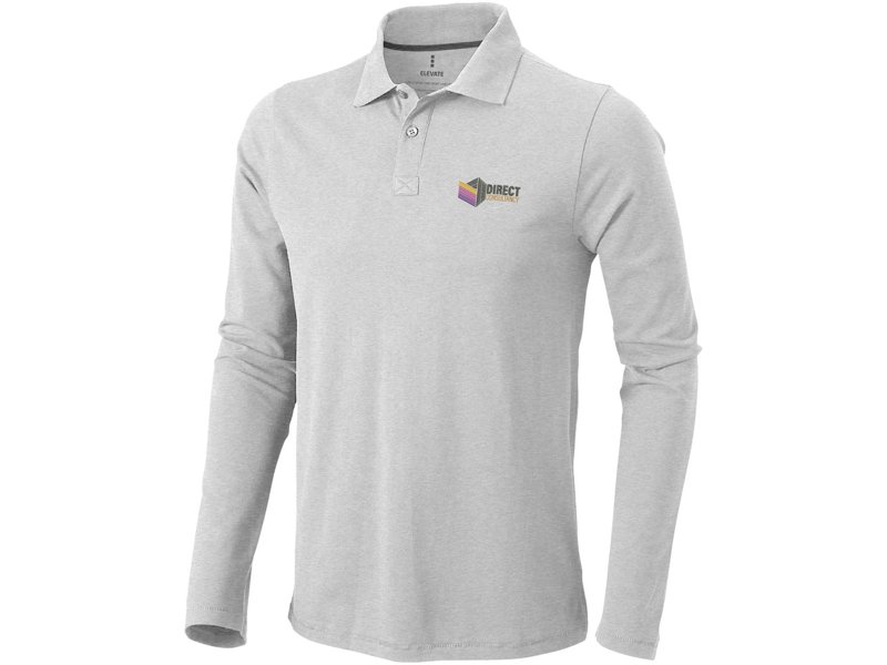 Oakville heren polo met lange mouwen Oakville heren polo met lange mouwen