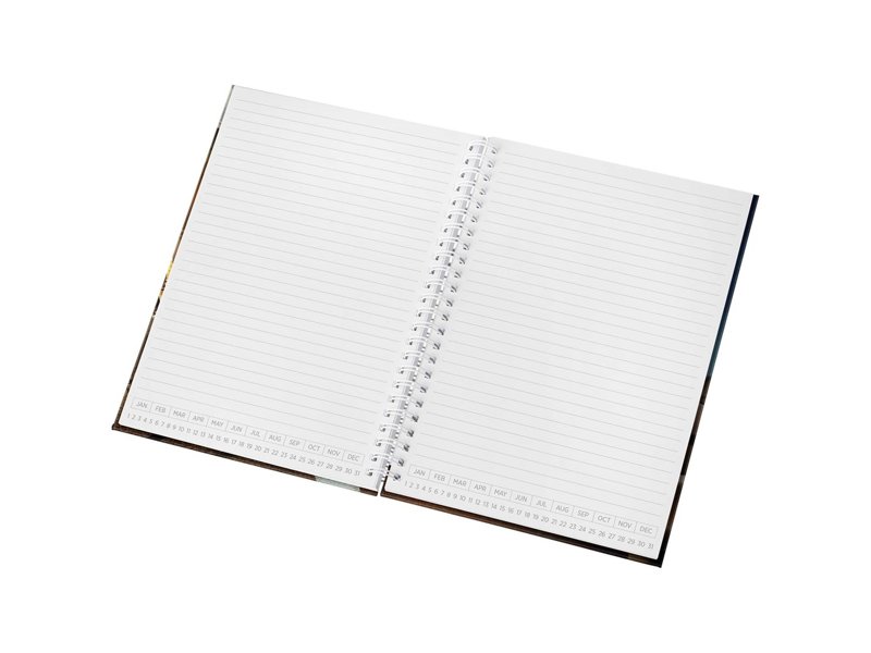 Desk-Mate® A5 ongedateerde agenda met harde kaft Desk-Mate® A5 ongedateerde agenda met harde kaft