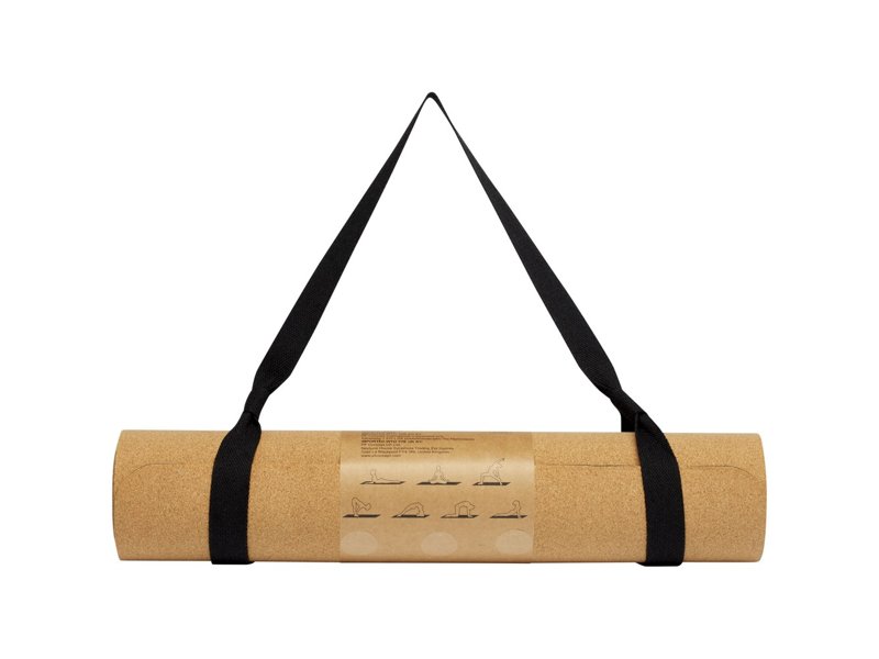 Trikona yogamat van kurk