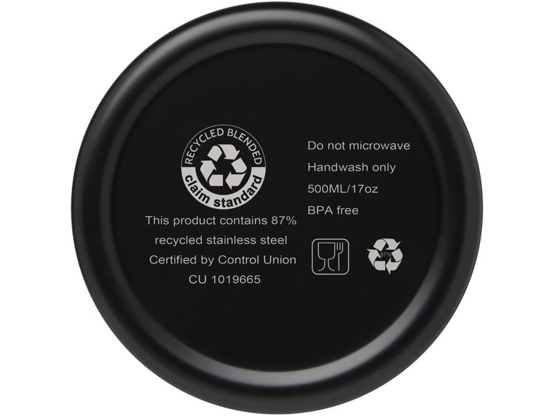 Vasa 500 ml RCS-gecertificeerde gerecyclede roestvrijstalen koperen vacuümgeïsoleerde fles