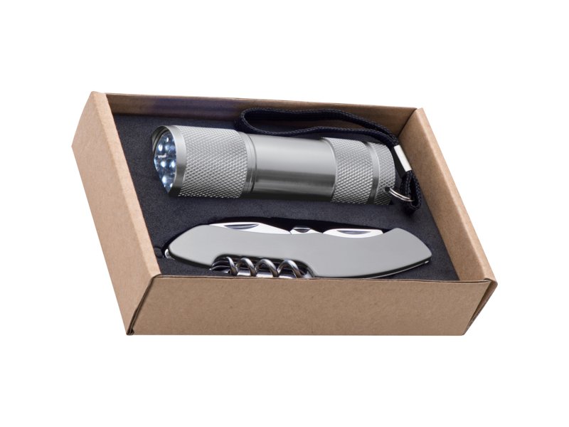 Zaklamp en zakmes-set Dover Zaklamp en zakmes-set Dover