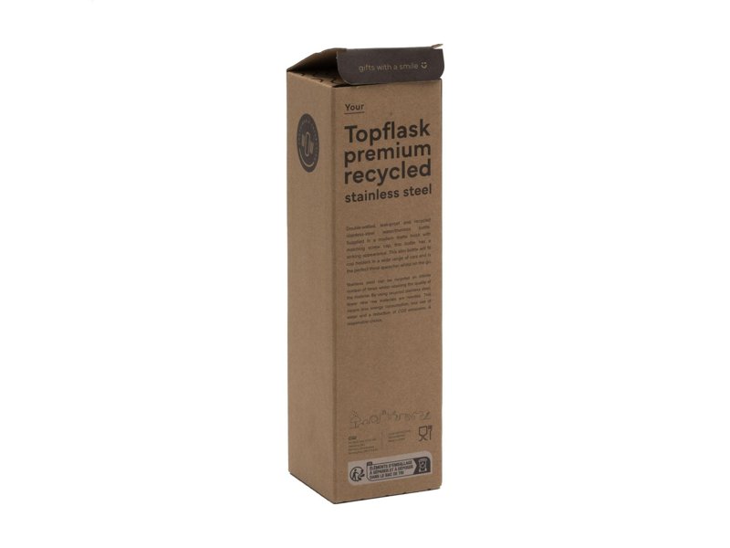 Topflask Premium RCS Recycled Steel 500 ml drinkfles Topflask Premium RCS Recycled Steel 500 ml drinkfles