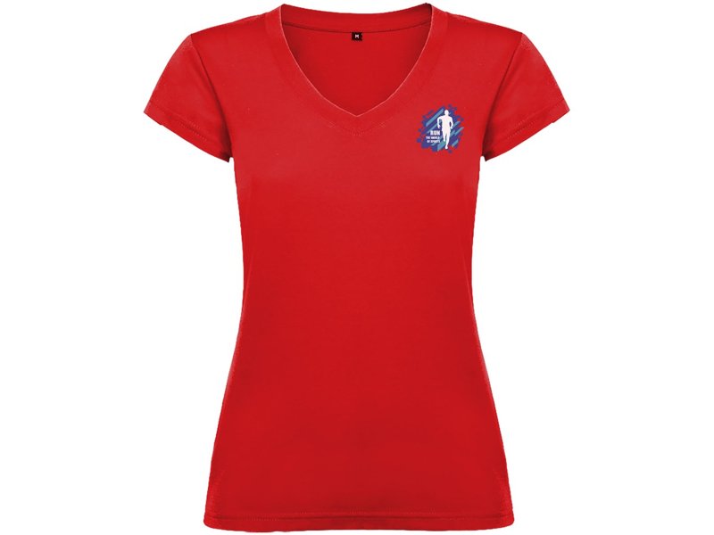 Victoria damesshirt met V-hals en korte mouwen Victoria damesshirt met V-hals en korte mouwen