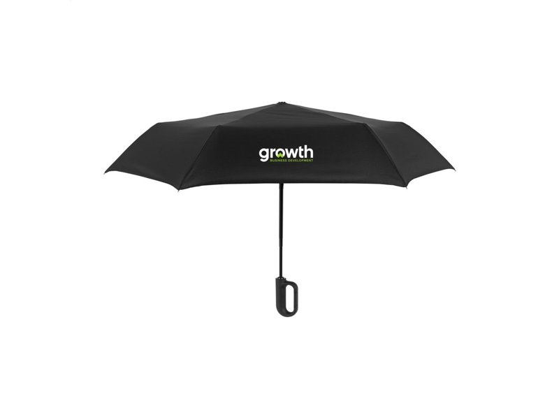 Carabiner RCS RPET opvouwbare paraplu 21 inch Carabiner RCS RPET opvouwbare paraplu 21 inch