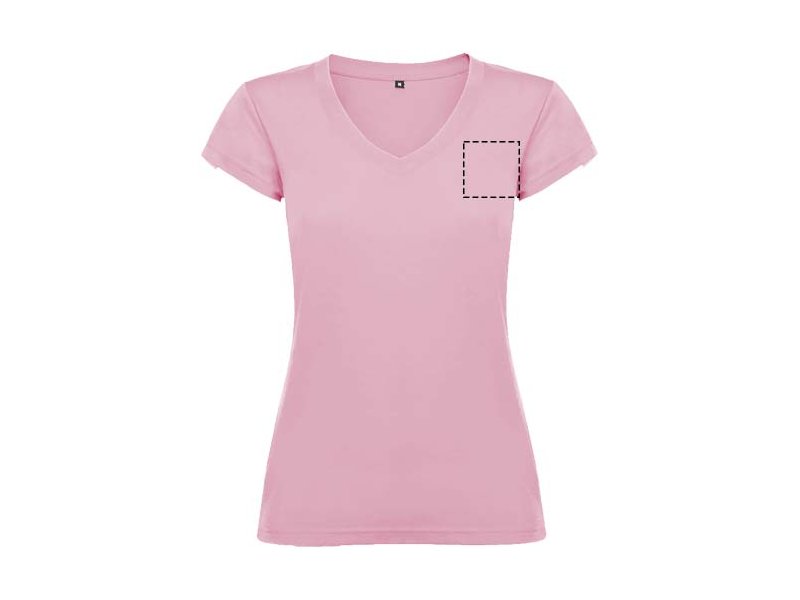 Victoria damesshirt met V-hals en korte mouwen Victoria damesshirt met V-hals en korte mouwen
