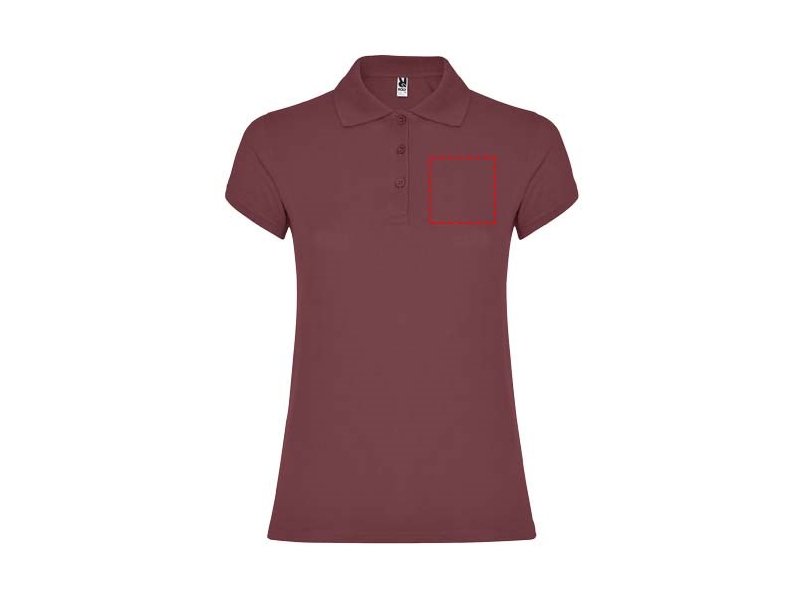 Star damespolo met korte mouwen