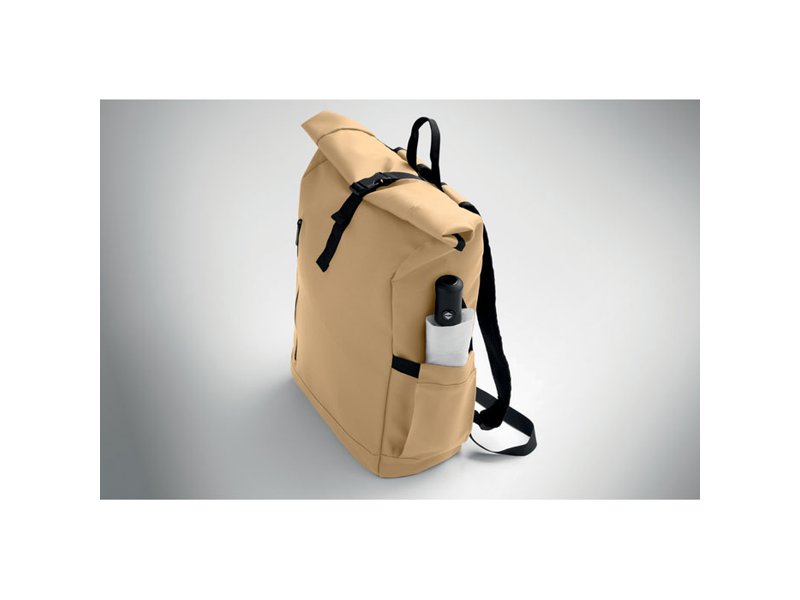 BANGKOK ROLL - Rolltop laptop rugzak 600D