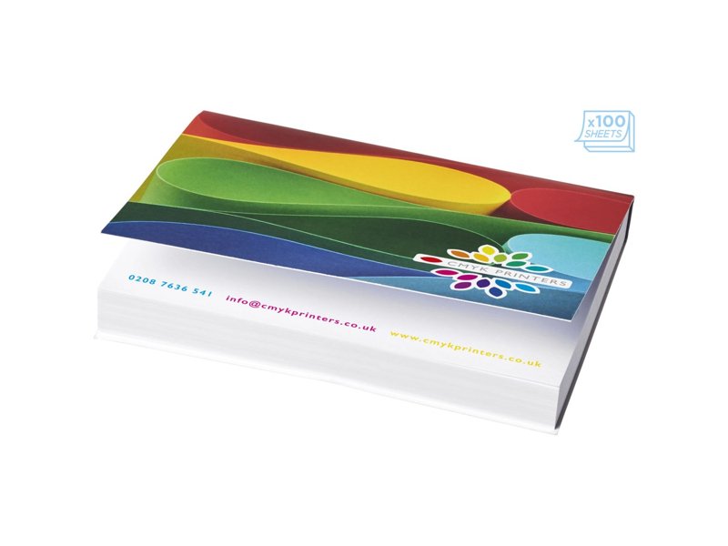Sticky-Mate® A7 softcover sticky notes 100x75
