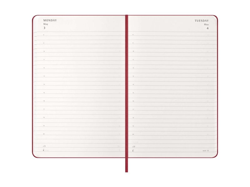 12M dag agenda L met harde kaft 12M dag agenda L met harde kaft