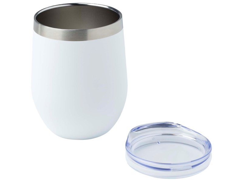 Corzo 350 ml RCS-gecertificeerde koperen beker met vacuümisolatie van gerecycled roestvrij staal
