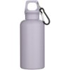 Oregon 400 ml effen waterfles van RCS gecertificeerd gerecycled plastic met karabijnhaak Oregon 400 ml effen waterfles van RCS gecertificeerd gerecycled plastic met karabijnhaak