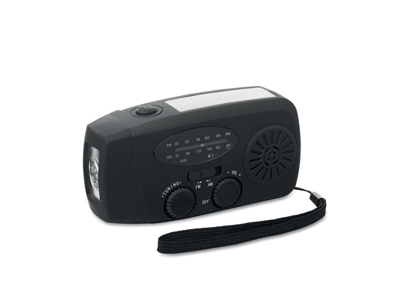 ONDA - Draagbare radio met LED lamp