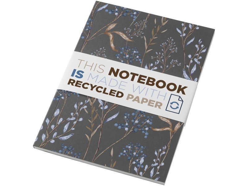 Novella Austen A5 gerecycled notitieboek met zachte cover, 50 vellen Novella Austen A5 gerecycled notitieboek met zachte cover, 50 vellen