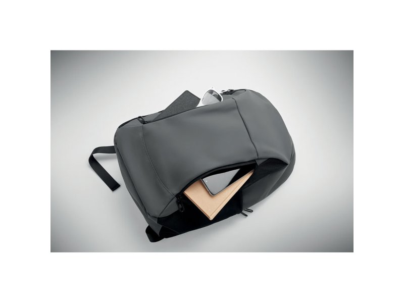 KOROVIN - 15" zachte PU laptop rugzak