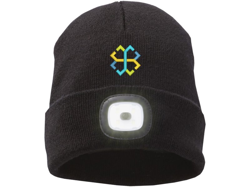 Mighty beanie met LED verlichting Mighty beanie met LED verlichting