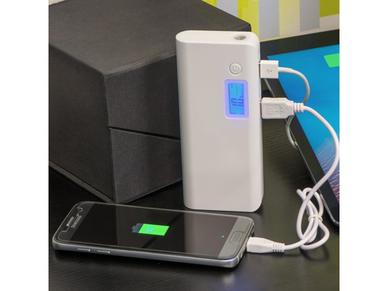 Stijlvolle Stafford powerbank promotieartikel bedrukt met logo Stijlvolle Stafford powerbank promotieartikel bedrukt met logo