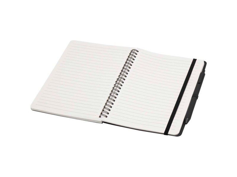 Thalaasa A5 ocean-bound hardcover notitieboek met balpen (zwarte inkt) Thalaasa A5 ocean-bound hardcover notitieboek met balpen (zwarte inkt)