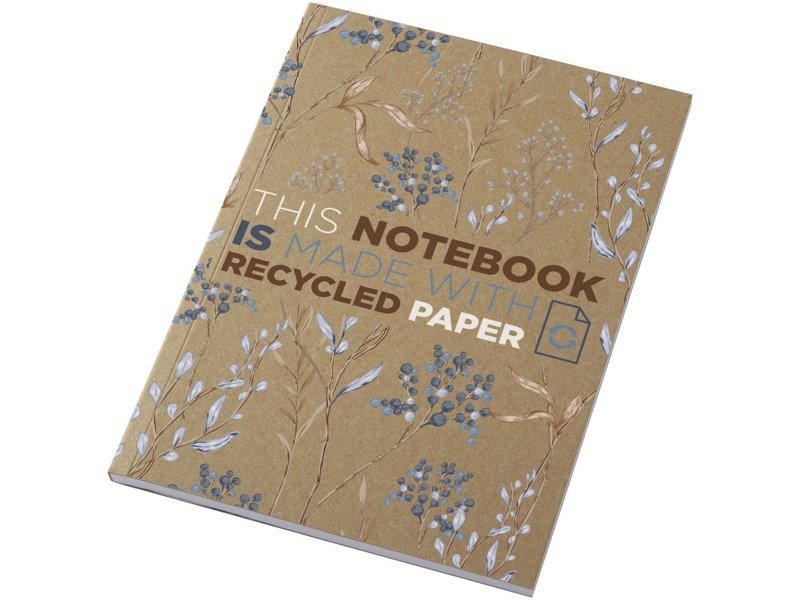Novella Austen A5 gerecycled notitieboek met zachte cover, 50 vellen Novella Austen A5 gerecycled notitieboek met zachte cover, 50 vellen