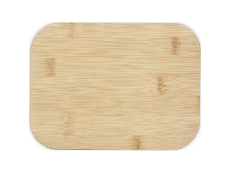 Roby glazen lunchtrommel met bamboe deksel