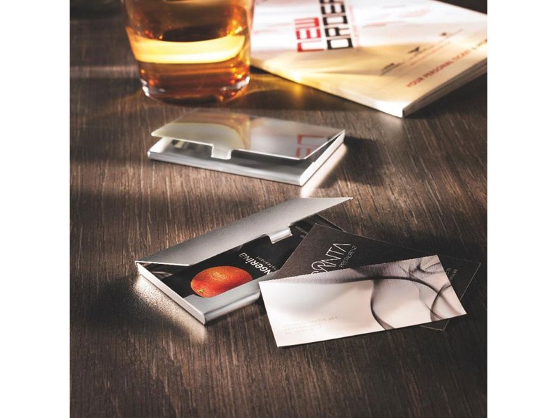 Visitekaarthouder (Chroom) al v.a. €1.44 » Spotgoedkoop!