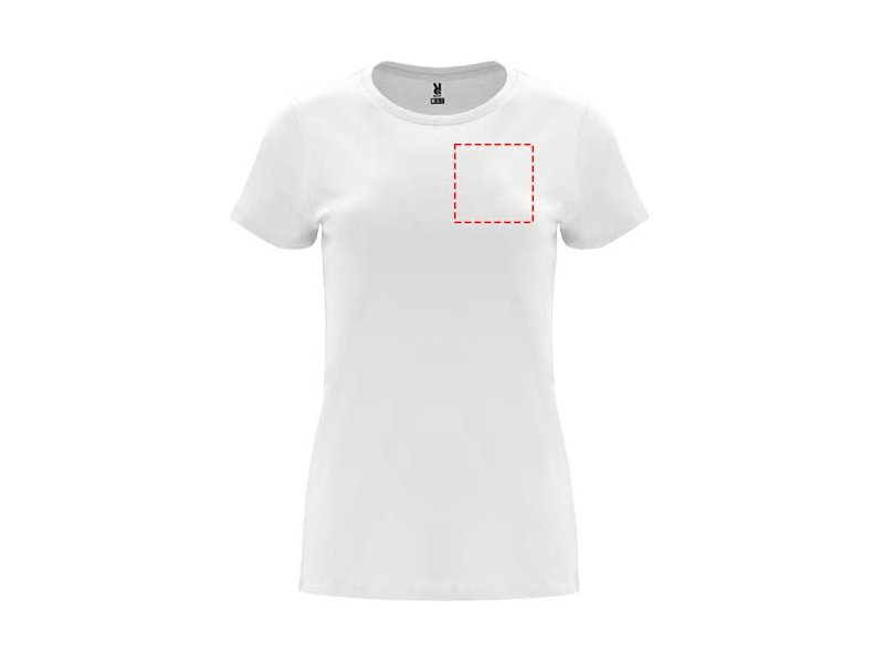 Capri damesshirt met korte mouwen