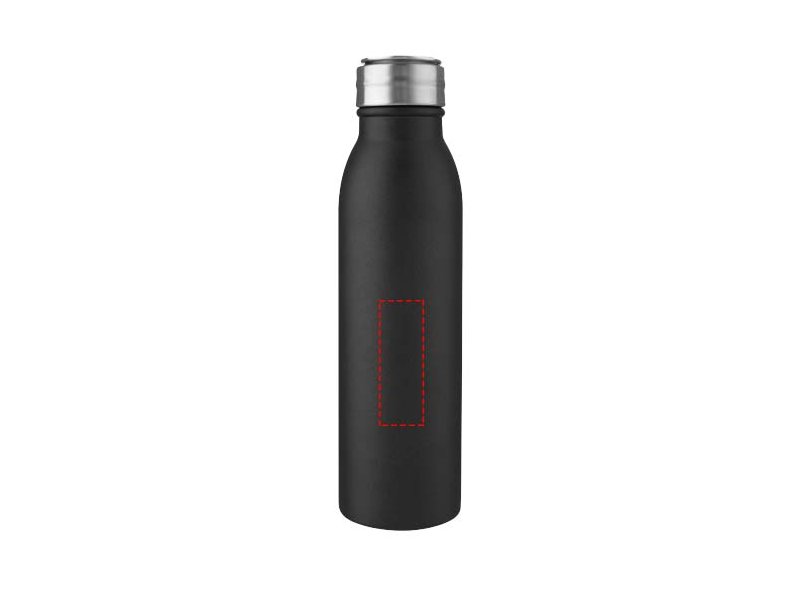 Harper 720 ml waterfles van RCS-gecertificeerd gerecycled roestvrij staal met metalen lus Harper 720 ml waterfles van RCS-gecertificeerd gerecycled roestvrij staal met metalen lus