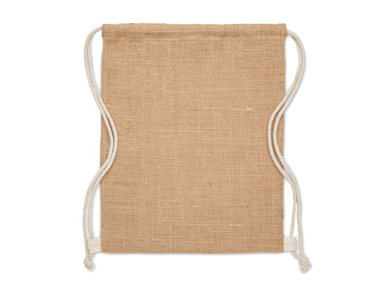 FUKURO - Jute rugzakje met koord