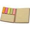 Binnenzijde Burlington note pad met blanco zelfklevende blaadjes Binnenzijde Burlington note pad met blanco zelfklevende blaadjes