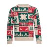 SHIMIS XL - Gebreide kersttrui L-XL