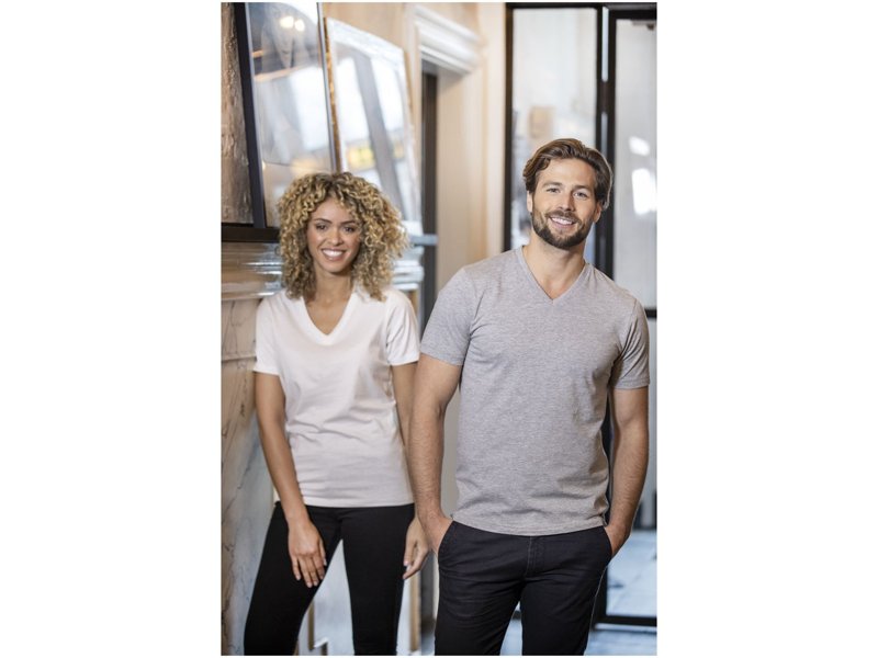 Somoto Heren T-shirt met V-hals en korte mouwen Somoto Heren T-shirt met V-hals en korte mouwen