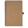 Cobble A5 wire-o gerecycled kartonnen notitieboek met steenpapier