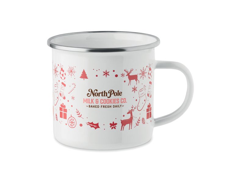 SEASOMEL - Kerst emaille mok 300ml