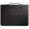 Ebony A4 portfolio met ritssluiting en handvat