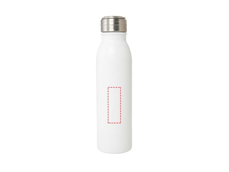 Harper 720 ml waterfles van RCS-gecertificeerd gerecycled roestvrij staal met metalen lus Harper 720 ml waterfles van RCS-gecertificeerd gerecycled roestvrij staal met metalen lus