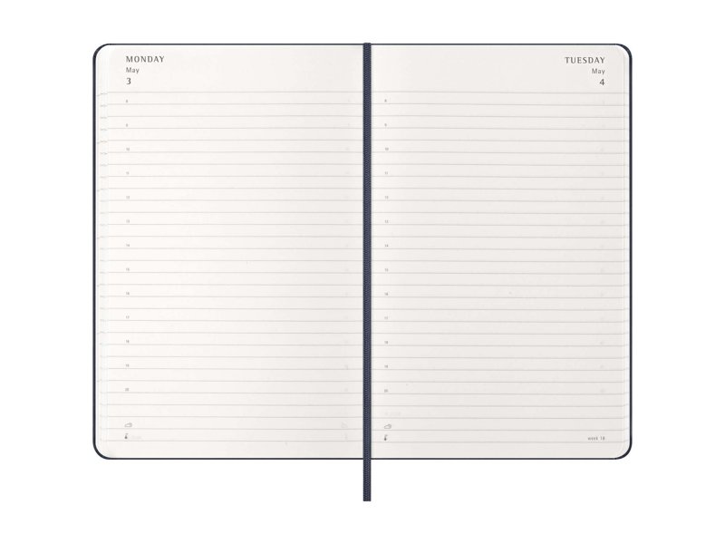 12M dag agenda L met harde kaft 12M dag agenda L met harde kaft