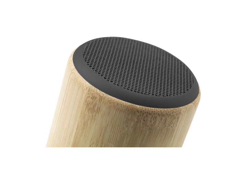 Timor Bamboo Wireless Speaker bedrukken | Jouw relatiegeschenk & promotieartikel