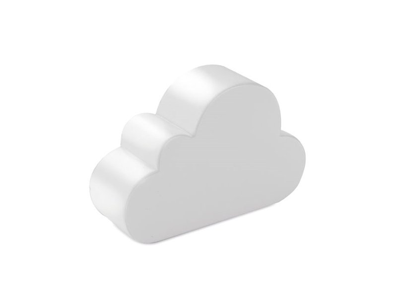 Anti-stress wolkvorm bedrukken met logo | Rustgevend promotieartikel & relatiegeschenk Anti-stress wolkvorm bedrukken met logo | Rustgevend promotieartikel & relatiegeschenk