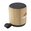 Timor Bamboo Wireless Speaker bedrukken | Jouw relatiegeschenk & promotieartikel