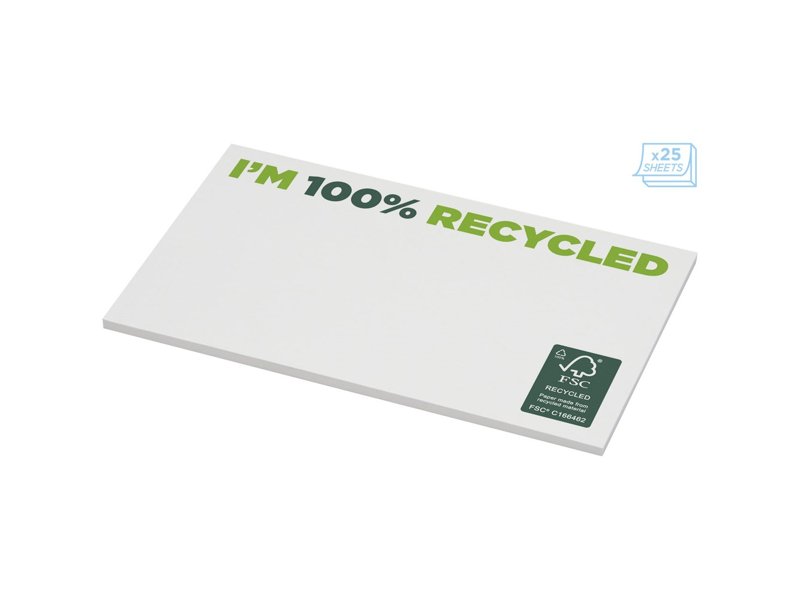 Sticky-Mate® gerecyclede sticky notes 127 x 75 mm Sticky-Mate® gerecyclede sticky notes 127 x 75 mm
