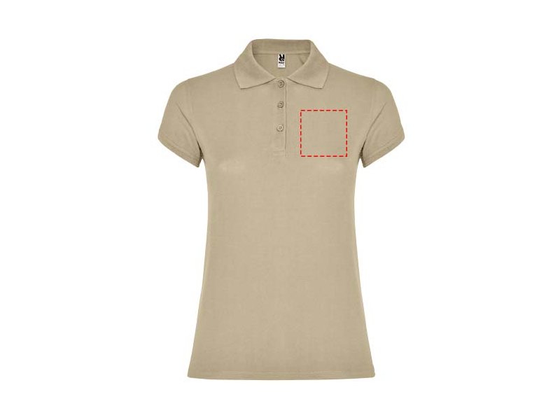 Star damespolo met korte mouwen Star damespolo met korte mouwen