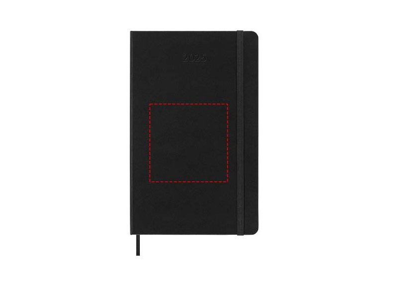 Moleskine verticale agenda voor 12 maanden met zachte kaft L