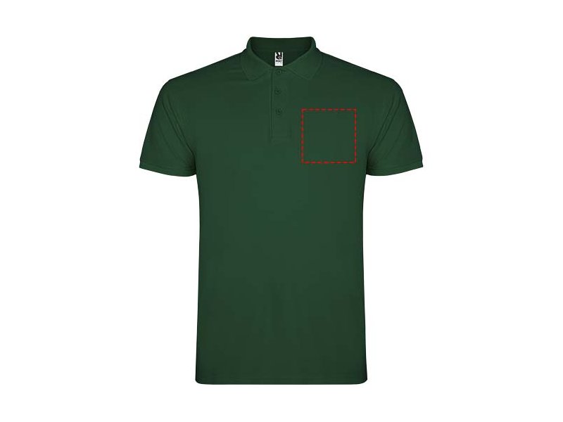 Star herenpolo met korte mouwen