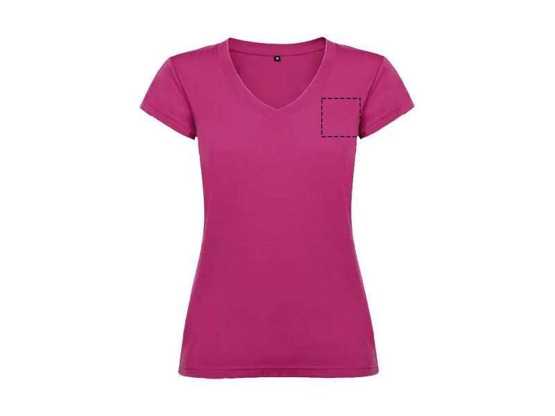 Victoria damesshirt met V-hals en korte mouwen Victoria damesshirt met V-hals en korte mouwen