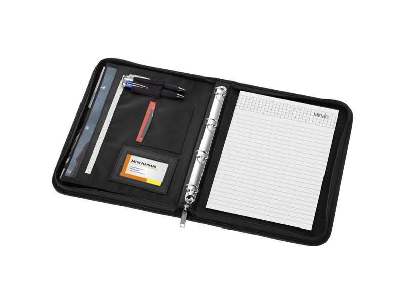 Stanford deluxe A4 portfolio met ritssluiting