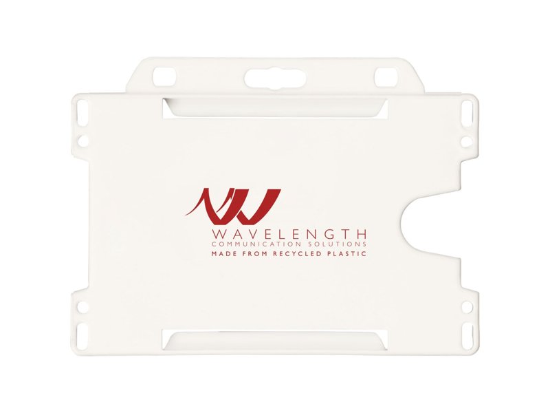 Vega kaarthouder van gerecycled plastic