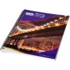 Desk-Mate® A5 spiraal notitieboek en bedrukte achterste omslag Desk-Mate® A5 spiraal notitieboek en bedrukte achterste omslag