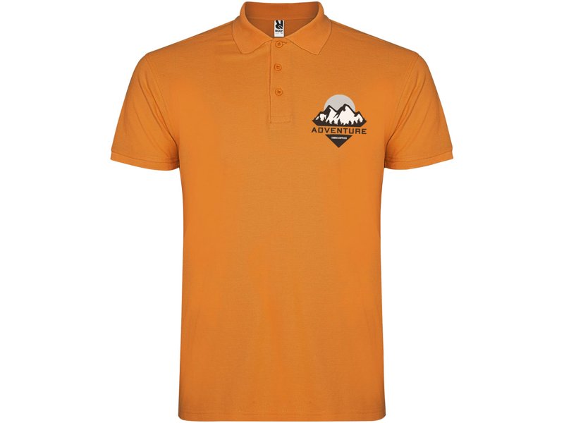 Star herenpolo met korte mouwen