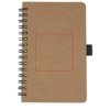 Cobble A6 wire-o gerecycled kartonnen notitieboek met steenpapier