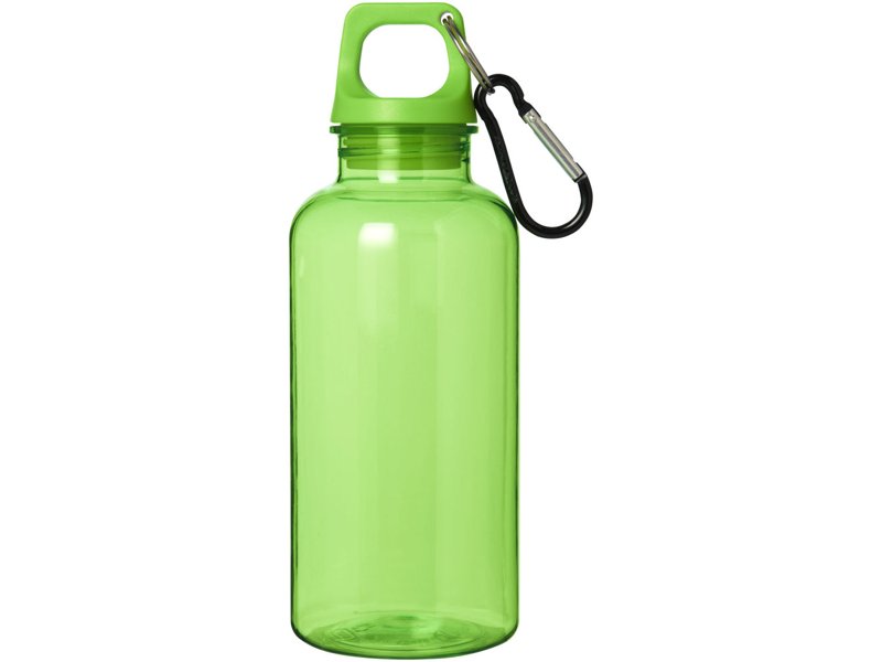 Oregon 400 ml waterfles van RCS-gecertificeerd gerecycled plastic met karabijnhaak