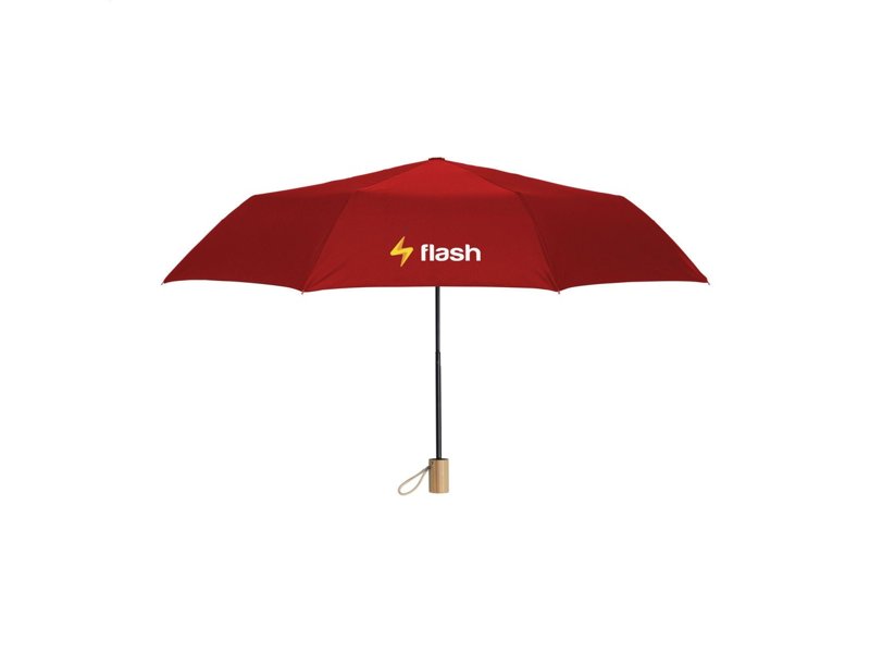 Mini Umbrella RCS RPET opvouwbare paraplu 21 inch bedrukken | Duurzame paraplu Mini Umbrella RCS RPET opvouwbare paraplu 21 inch bedrukken | Duurzame paraplu